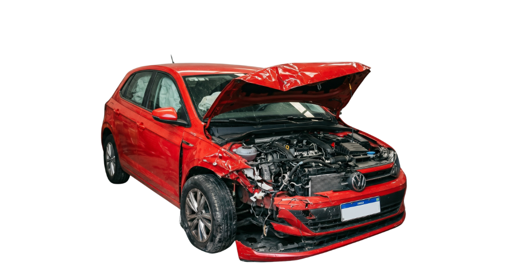 Carro com laudo estrutural